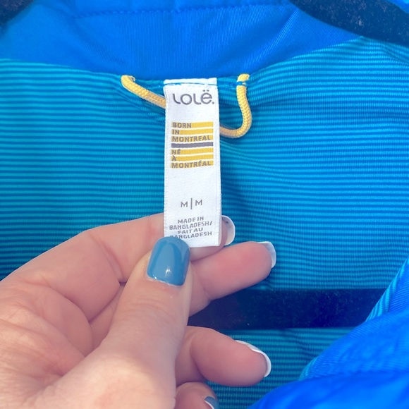 Beautiful blue Lole Jacket • perfect for a run or as a Spring Jacket• Size M - Picture 6 of 16